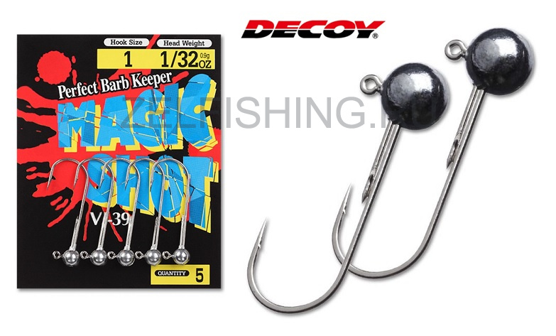 Джиг-головка Decoy VJ-39 Magic Shot