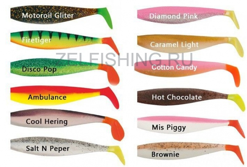 Fox Rage Pro Shad Firetails