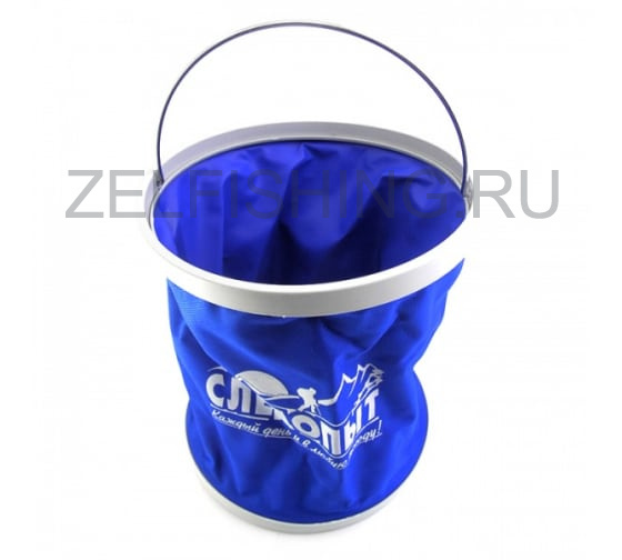 Ведро складное Следопыт синее