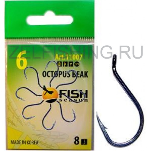 Крючки Fish Season 11007 Octopus Beak