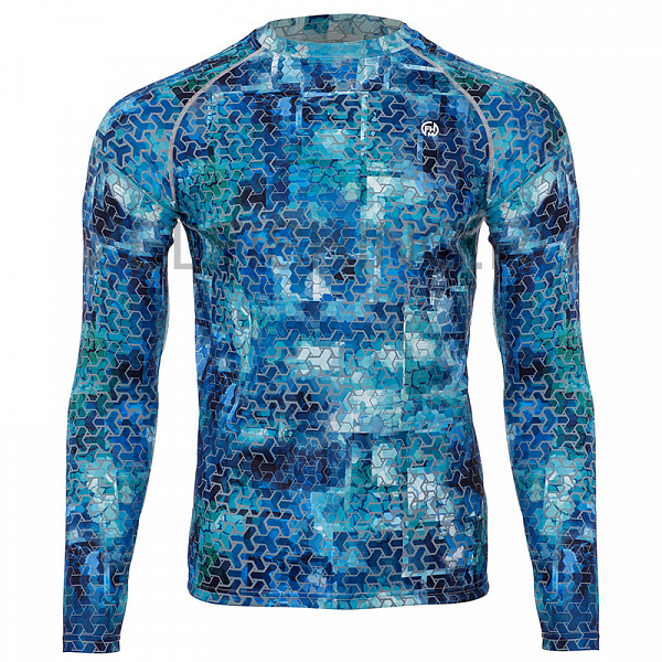 Mark Evo принт голубой