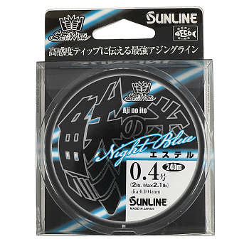Леска эстер Sunline Aji Line NB 240м (Clear Blue)