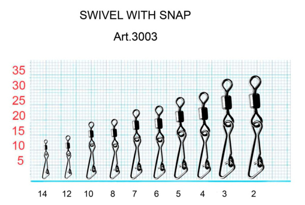 Fish Season Swivel With Snap Hooked 3003 2