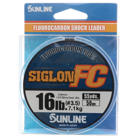 Леска флюорокарбоновая Sunline Siglon FC 50m #3.5/0.330мм