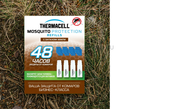 Набор расходных материалов для противомоскитных приборов Termacell с запахом земли
