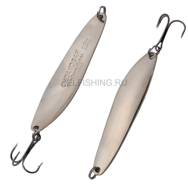Блесна Колебалка-Питер Судаковая 12г никель