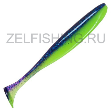 Силиконовая приманка Keitech Easy Shiner 4" PAL#06 Violet Lime Belly