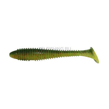 Силиконовая приманка Keitech Swing Impact Fat 6,8" EA#05T Hot Fire Tiger