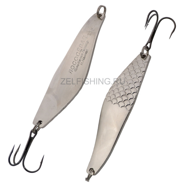 Блесна Колебалка-Питер Лососевая 27г никель