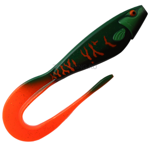 Приманка силиконовая Frapp Tricky Tail Painted 8" #101