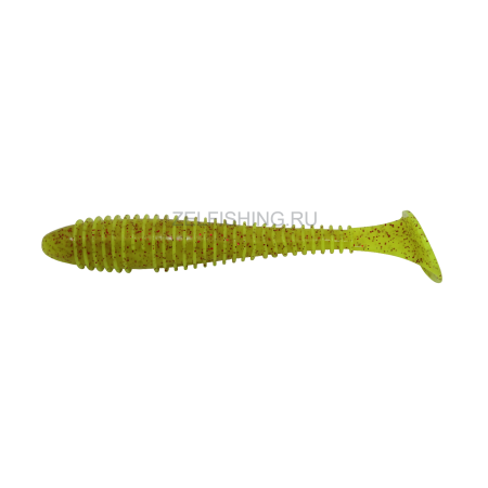 Силиконовая приманка Keitech Swing Impact Fat 6,8" PAL#01 Chartreuse Red Flake