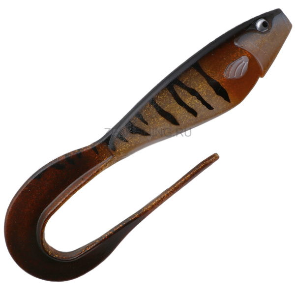 Приманка силиконовая Frapp Tricky Tail Painted 8" #111