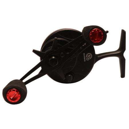 Катушка инерционная (зимняя) Grows Culture Ice Grows 60A (черный/красный) L