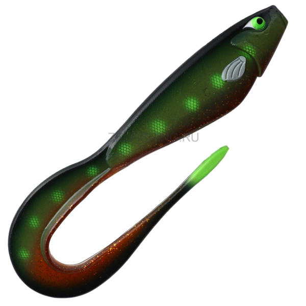 Приманка силиконовая Frapp Tricky Tail Painted 8" #114