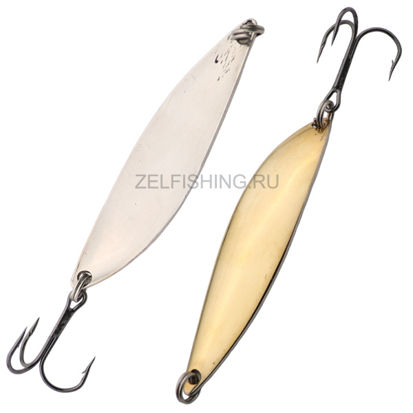 Блесна Колебалка-Питер Вектор 17г 2-х цв. латунь/никель