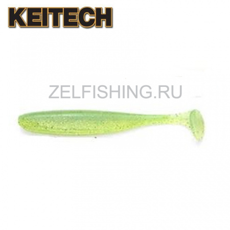 Силиконовая приманка Keitech Easy Shiner 4" #424 Lime Chartreuse